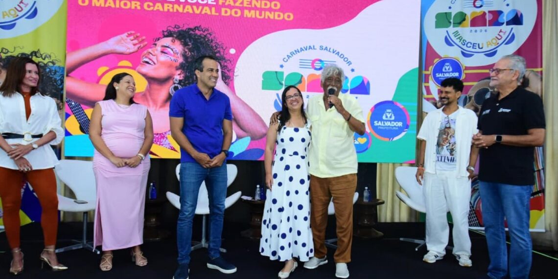 Carnaval de Salvador 2026 celebra o samba com mais de 700 atrações e expectativa de 1,2 milhão de turistas