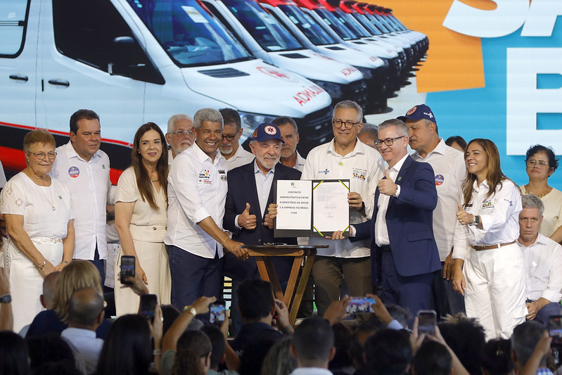 Novo PAC Saúde: Bahia recebe R$ 345 milhões em ambulâncias, equipamentos e novas policlínicas