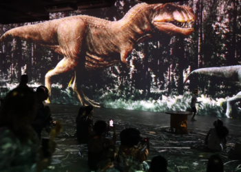 Feriado prolongado tem Exposição Imersiva “A Era dos Dinossauros” no Shopping Barra