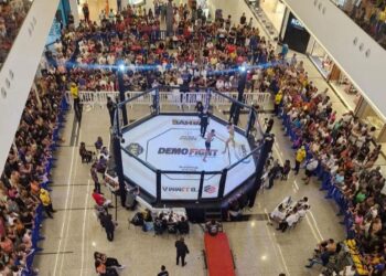 Shopping vira arena de MMA e recebe evento gratuito neste fim de semana em Lauro de Freitas 