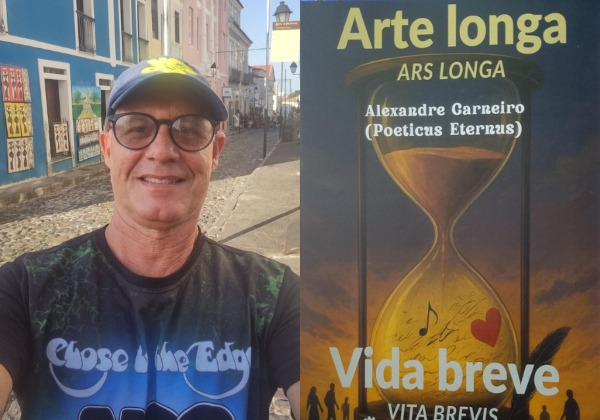 Livro de Alexandre Carneiro será lançado em sarau gratuito no Goethe-Institut Salvador
