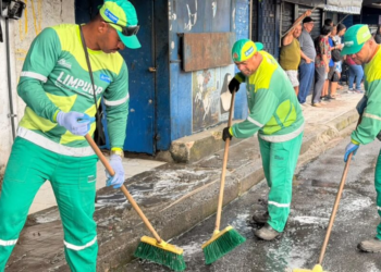 Operação Bairro no Grau realiza mutirão de limpeza em Mussurunga nesta quarta-feira (19)
